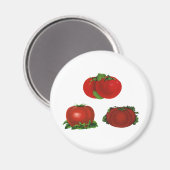 ヴィンテージ熟したトマト食品、果物、野菜 マグネット (正面/裏面)