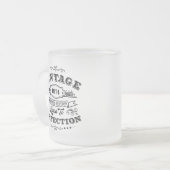 ヴィンテージ熟成から完全曇りマグカップ フロストグラスマグカップ (正面左)