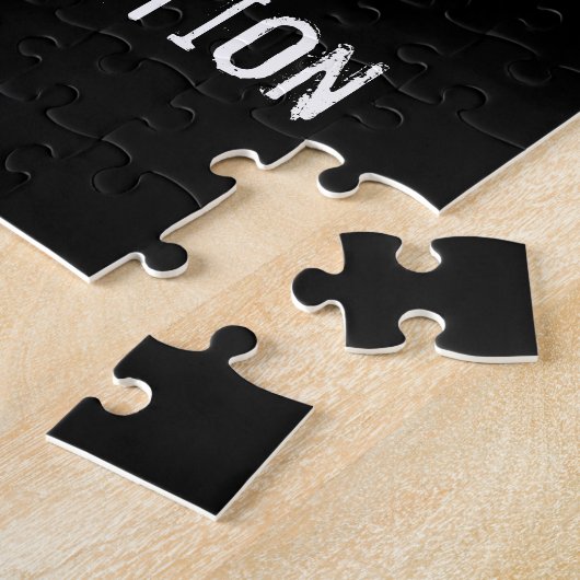 ヴィンテージ熟成誕生年レトロ日 ジグソーパズル (側面)