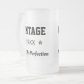 ヴィンテージ熟成 フロストグラスビールジョッキ (正面左)