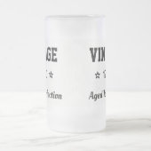 ヴィンテージ熟成 フロストグラスビールジョッキ (中央)