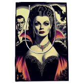 ヴィンテージ熱ヴァンパイア女性 ミディアムペーパーバッグ (正面)