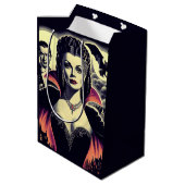 ヴィンテージ熱ヴァンパイア女性 ミディアムペーパーバッグ (裏面アングル)