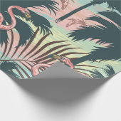 ヴィンテージ熱帯カラフルの継ぎ目のないパターン ラッピングペーパー (角)