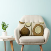 ヴィンテージ熱帯ココナツ ランバークッション (椅子)