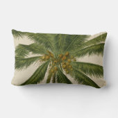 ヴィンテージ熱帯ココナツ ランバークッション (裏面)