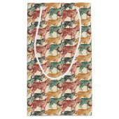 ヴィンテージ熱帯ジャングルワイルドストーカー スモールペーパーバッグ (裏面)