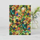 ヴィンテージ熱帯ジャングルワイルドパロット シーズンカード (スタンド正面)