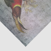 ヴィンテージ熱帯トゥーカン 薄葉紙 (詳細)