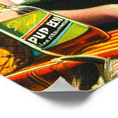 ヴィンテージ熱帯ピンナップ ポスター (角)