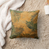 ヴィンテージ熱帯フローラの喜び クッション (ブランケット)