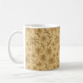 ヴィンテージ熱帯マグカップ コーヒーマグカップ (左)