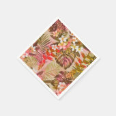 ヴィンテージ熱帯庭園 スタンダードカクテルナプキン (角)