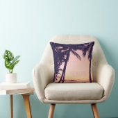 ヴィンテージ熱帯性パームツリースロークッション クッション (椅子)