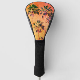 ヴィンテージ熱帯椰子 ゴルフヘッドカバー