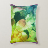 ヴィンテージ熱帯花 アクセントクッション (正面(垂直))