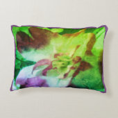 ヴィンテージ熱帯花 アクセントクッション (裏面)