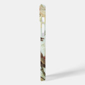 ヴィンテージ熱帯蘭、花とハミングバード Case-Mate iPhoneケース (裏面 / 左)