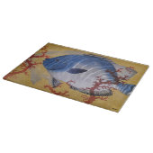 ヴィンテージ熱帯青魚サンゴ海の海生活 カッティングボード (角)