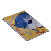 ヴィンテージ熱帯青魚サンゴ海の海生活 ノートブック (右側)