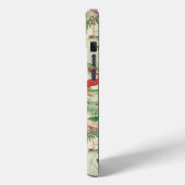 ヴィンテージ熱帯鳥とヤシ離れ類 Case-Mate iPhoneケース (裏面 / 左)
