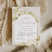 ヴィンテージ熱帯 |《キリスト教》洗礼式や命名式 箔招待状