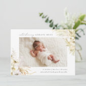 ヴィンテージ熱帯 |ボホフローラ誕生 案内状 (スタンド正面)