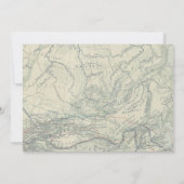 ヴィンテージ熱気球アップと男遠くにの子誕生日 招待状 (裏面)