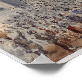 ヴィンテージ熱気球アートポスター ポスター (角)