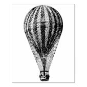 ヴィンテージ熱気球ラバーアートスタンプ ラバースタンプ (インプリント)