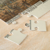 ヴィンテージ熱気球収集カードパターン ジグソーパズル (側面)