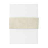 ヴィンテージ熱気球結婚腹バンド 招待状ベリーバンド (裏面例)