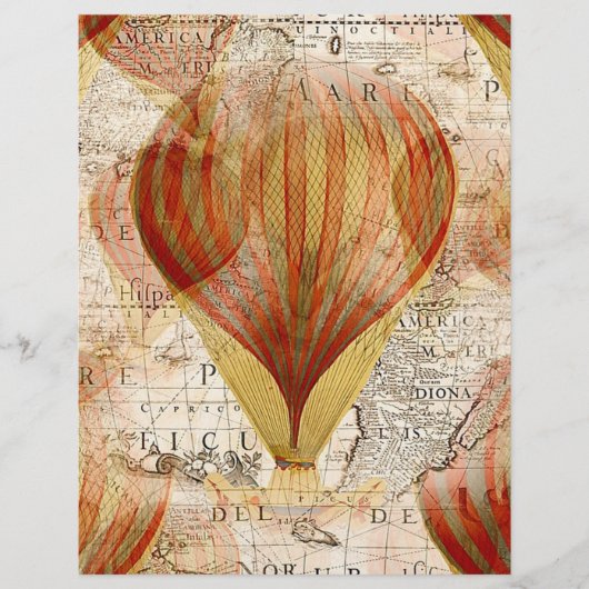 ヴィンテージ熱気球 (正面)