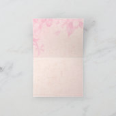 ヴィンテージ熱気球 サンキューカード (内部)