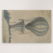 ヴィンテージ熱気球 ジグソーパズル (横)