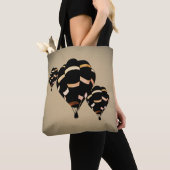 ヴィンテージ熱気球 トートバッグ (クローズアップ)