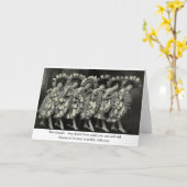 ヴィンテージ熱狂する最高のよ。 カード (黄色い花)