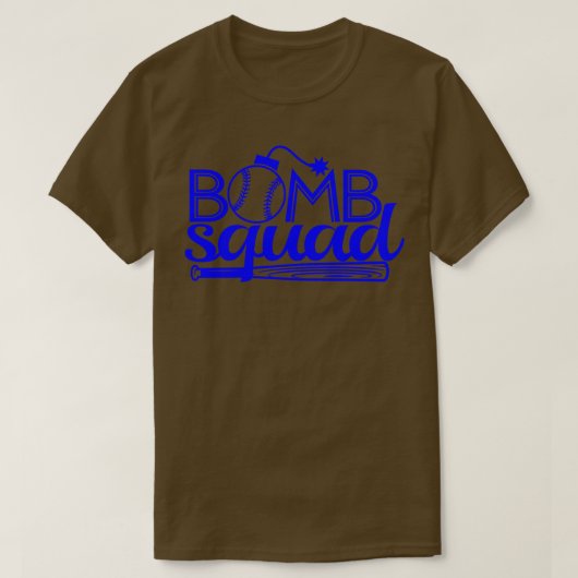 ヴィンテージ爆弾分捕鯨打者の野球ヒット Tシャツ (デザイン正面)