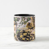 ヴィンテージ爬虫類イラストレーションバイアドルフェミロ マグカップ (中央)