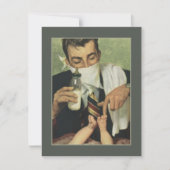 ヴィンテージ父おもしろい日パパおむつ替え (正面)