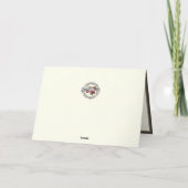 ヴィンテージ父の日カトリック カード (裏面)