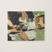 ヴィンテージ父の日パパの与えベビーボトル ジグソーパズル (横)