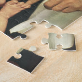 ヴィンテージ父の日パパの与えベビーボトル ジグソーパズル (側面)