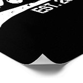 ヴィンテージ父の日パパest 2023 ポスター (角)