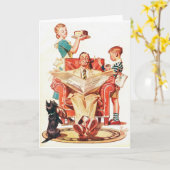 ヴィンテージ父の日 カード (黄色い花)