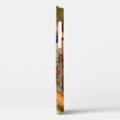 ヴィンテージ父の日,サッカーの子供と家族の犬 Case-Mate iPhoneケース (裏面 / 左)