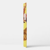 ヴィンテージ父の日,サッカーの子供と家族の犬 Case-Mate iPhoneケース (裏面 / 右)