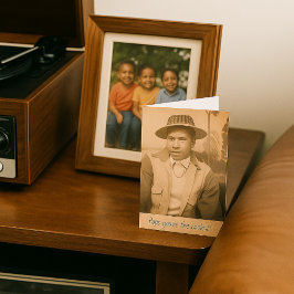 ヴィンテージ父の日「ポップ、あなたは!」 カード