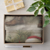 ヴィンテージ父クリスマスサンタデクペエレガントージ 薄葉紙 (ギフト)