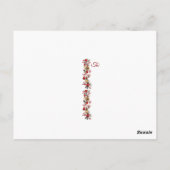 ヴィンテージ父クリスマス ポストカード (裏面)